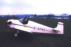 Rollason D.31 Turbulent G-APNZ Panshangar (EGLG) UK England.<br />30 March 1964